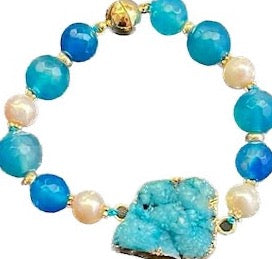 AQUA DRUZY BRACELET