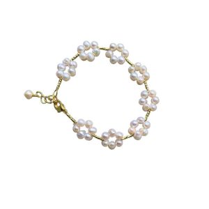 PEARL FLOWER BRACELET