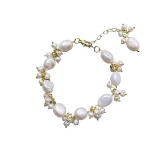 GRAPE CLUSTER PEARL BRACELET