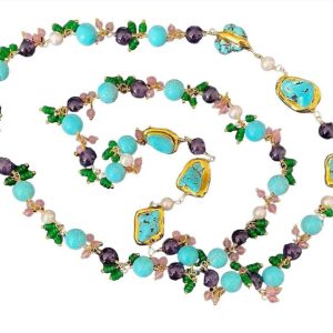 MULTI- STONE NECKLACE