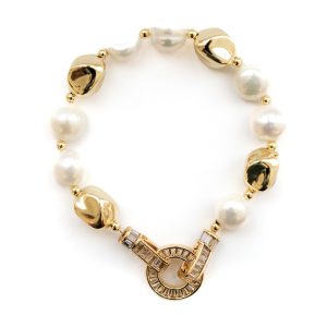 PEARL BRACELET WITH BAM BAM