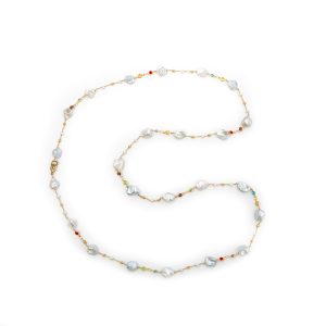 PEARL WITH TOURMALINE