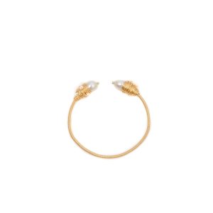 ZEVAR BANGLE WITH PEARL DROPS