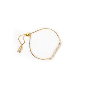 FIVE PEARL BRACELET