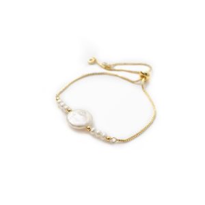 COIN PEARL BRACELET