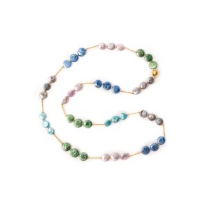 MULTI COIN PEARL IN WIRE