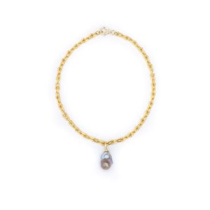 PINK BAROQUE MARIO NECKLACE